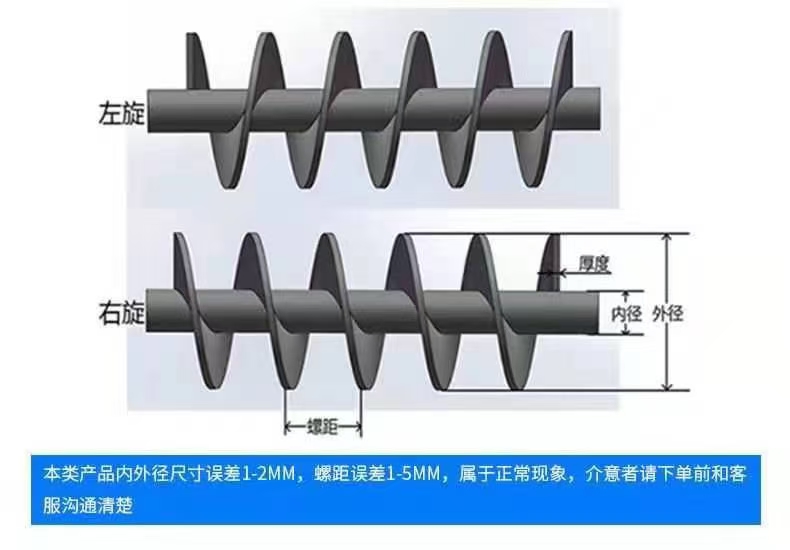 盘锦市不锈钢螺旋叶片碳钢螺旋叶片 - 一站式服务